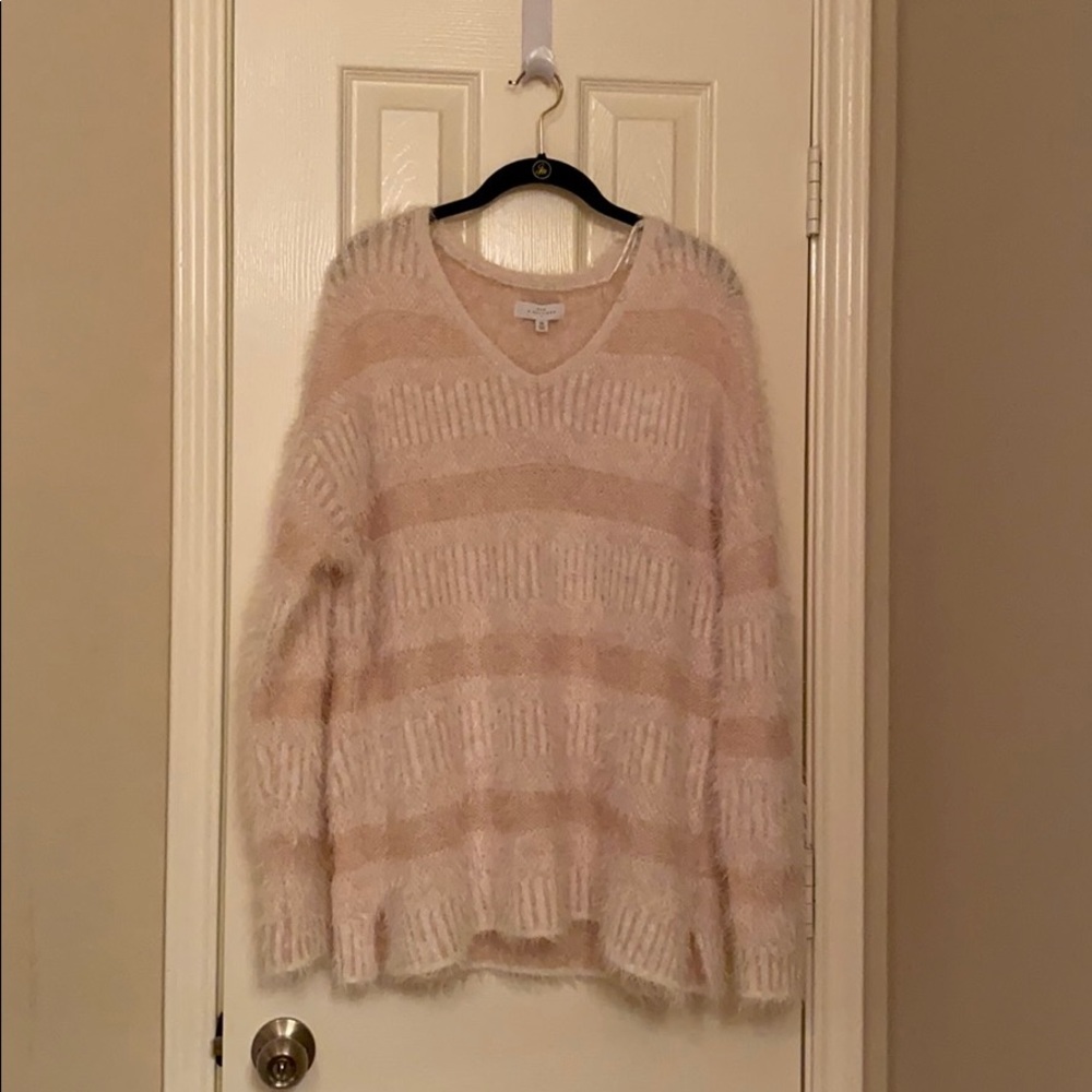 Pink sweater